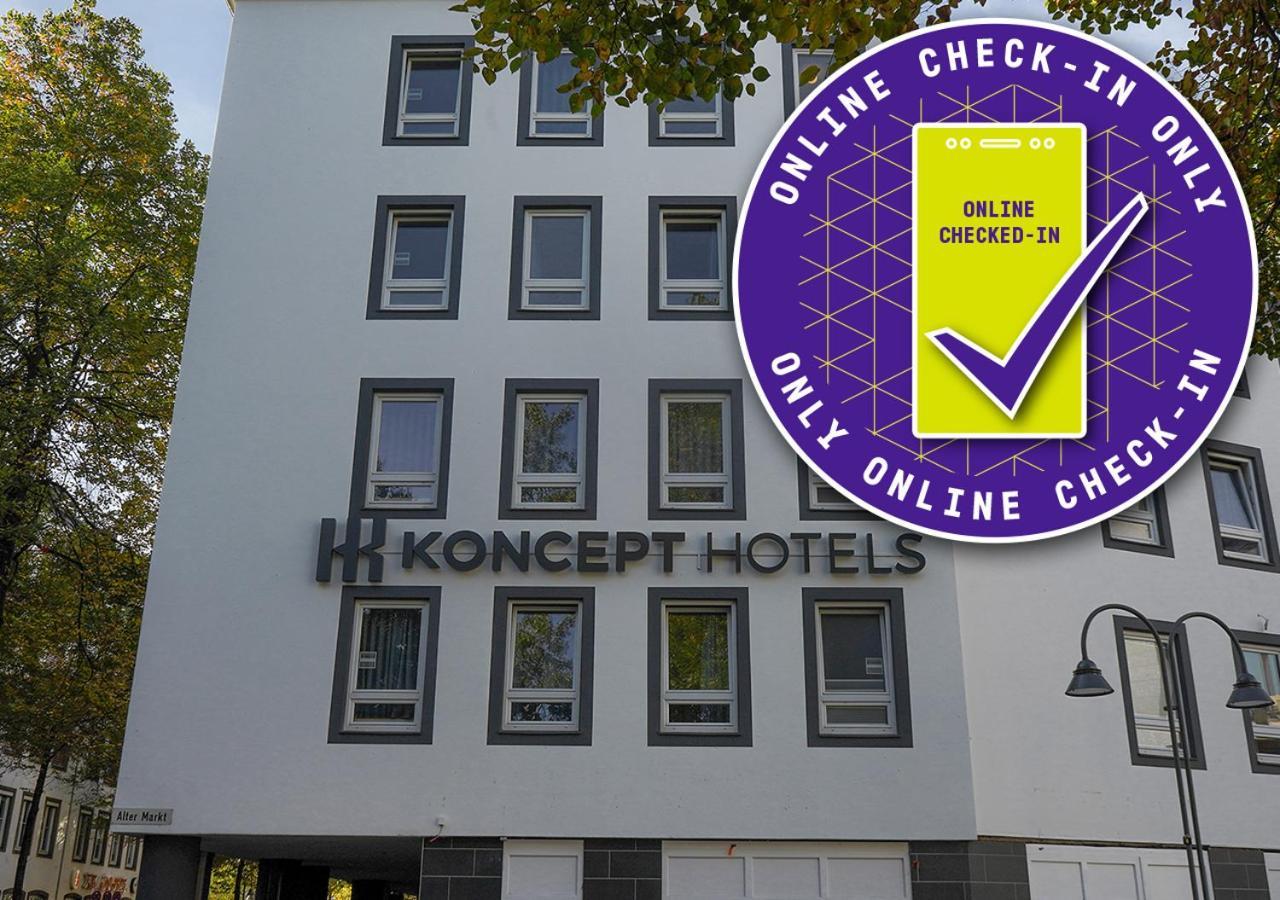 Koncept Hotel zum kostbaren Blut - contactless check-in Keulen Buitenkant foto